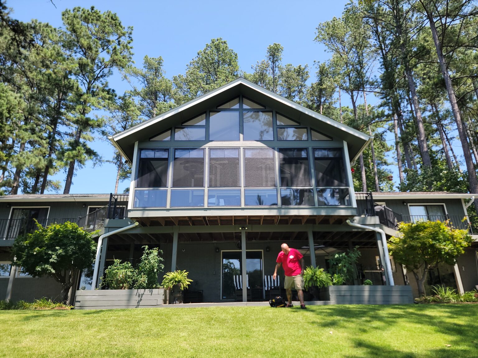 3 season room on second floor