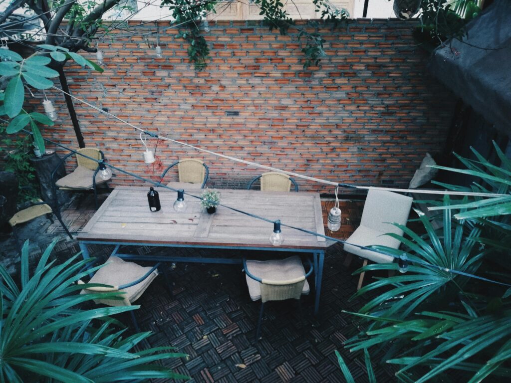 Backyard summer design for entertaining in Upstate South Carolina